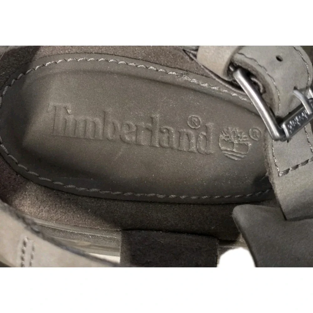 Timberland Women's Size 9.5 Violet‎ Marsh Fisherman Sandals Olive Green Leather